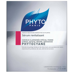Phyto PhytoCyane Sérum Traitement Densité-Volume-Brillance (12x7.5ml) características