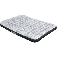 80" x 60" x 12"/2.03m x 1.52m x 30cm Tritech Airbed Queen Fashion Flock Built-in AC Pump, Lit d’air