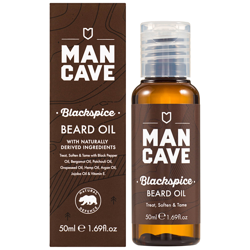 ManCave Beard Oil - Blackspice 50ml en oferta