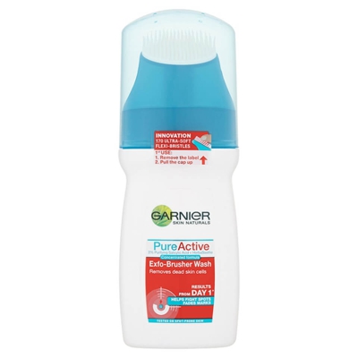 Garnier Pure Active Exfo-Brusher Nettoyant Facial (150ml)