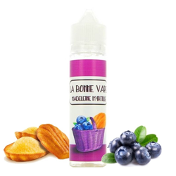 E liquide madeleine myrtilles-50ml-la bonne vape características