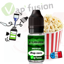 E liquide Pop-corn 10ml Vapfusion características