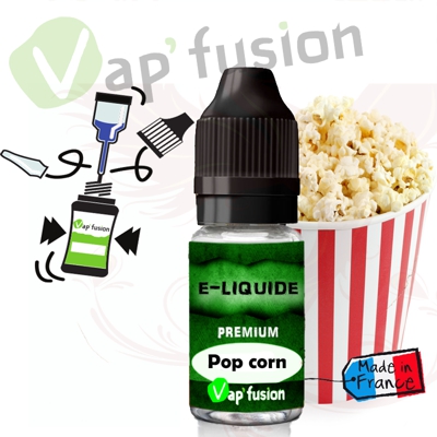 E liquide Pop-corn 10ml Vapfusion