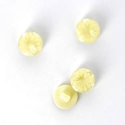 Boutons à queue forme pétale crème 11 mm precio