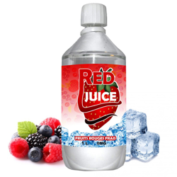 E liquide Red Juice - 1 l - 50/50 PG/VG - 1 000 ML - fruits rouges frais características