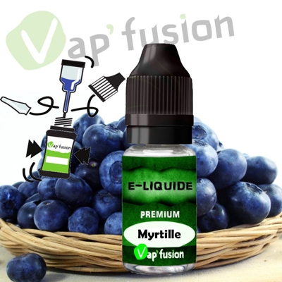 E liquide Myrtille 10ml Vapfusion