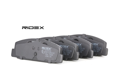 RIDEX Plaquettes De Frein 402B0030 Jeu De Plaquettes De Frein,Jeu de plaquettes de frein, frein à disque MAZDA,5 CR19,6 Hatchback GG,PREMACY CP