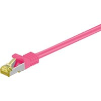 RJ-45 CAT7 0.25m câble de réseau Magenta 0,25 m S/FTP (S-STP) precio
