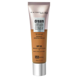 Maybelline Dream Urban Cover SPF50 Foundation 121ml (Various Shades) - 345 Nutmeg en oferta