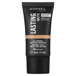 Rimmel London Lasting Matte Foundation 30ml (Various Shades) - 200 Soft Beige precio