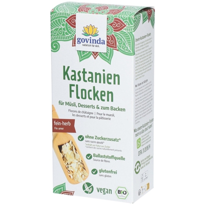 Govinda Flocons de châtaignes Bio