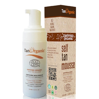Mousse Autobronzante TanOrganic 120 ml