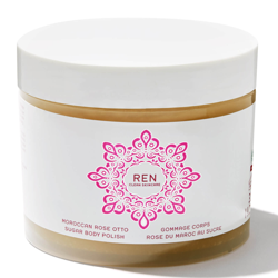 REN gommage corps rose du Maroc (330ml) en oferta