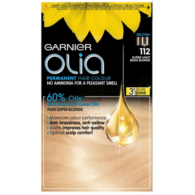 Garnier Olia Coloration Permanente (Différentes teintes) - 112 Super Light Beige Blonde