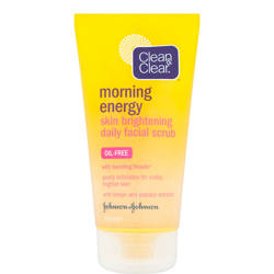 Clean&Clear Morning Energy Brightening Scrub 150ml características