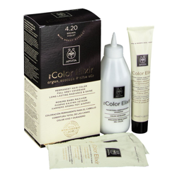 Apivita My Color Elixir 4.20 Marron Violet características