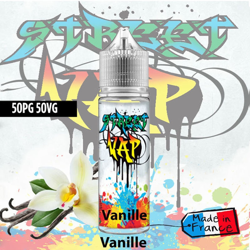 E Liquid Vape Juice Vanille - 50ml Street Vap características