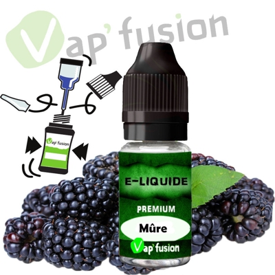 E liquide Mûre 10ml Vapfusion