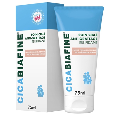 Cica biafine Soin ciblé anti-grattage relipidant 75 ml