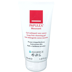Papulex Gel nettoyant moussant características