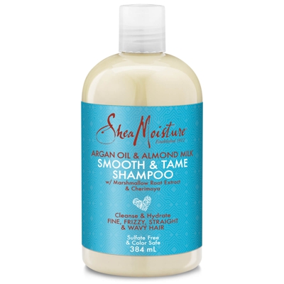 Shampooing au lait d'amande et huile d'argan Shea Moisture 384 ml