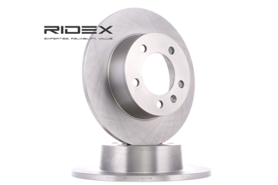 RIDEX Disques De Frein NISSAN,OPEL,RENAULT 82B0185 4320600QAA,4403045,9111045 Frein à Disque,Disque de frein 7700314107