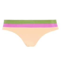 SEAFOLLY bas de maillot de bain slip hipster bandes Las Palmas