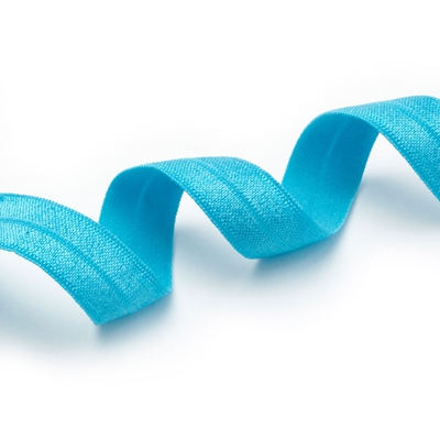 Biais élastique turquoise