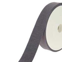 Sangle coton grise argenté 30 mm en oferta