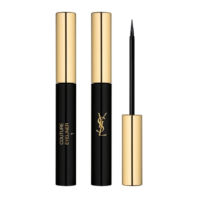 Eyeliner liquide « Couture Eyeliner » Yves Saint Laurent (différentes teintes disponibles) - Black Matt