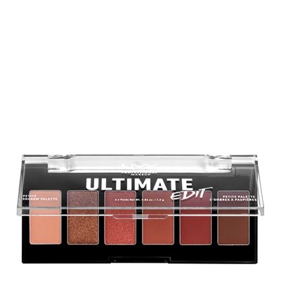 NYX Professional Makeup Ultimate Edit Petite Eye Shadow Palette - Warm Neutrals