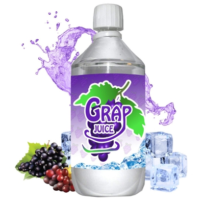 E liquide Grap Juice - 1 l - 50/50 PG/VG - 1 000 ML - Raisin Frais