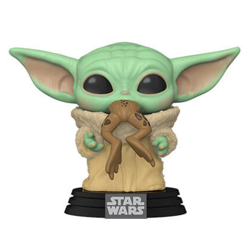 BÉBÉ YODA (THE CHILD) WITH FROG / STAR WARS THE MANDALORIAN / FIGURINE FUNKO POP precio