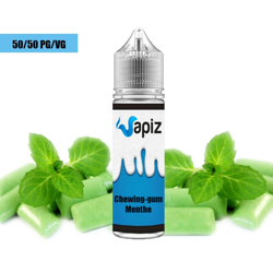 E liquide Chewing-gum Menthe  - 50ml - Vapiz precio