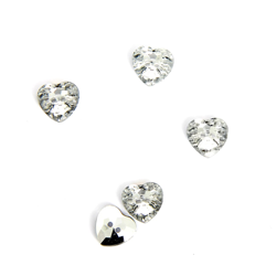 Boutons crystal transparent 11 mm en oferta