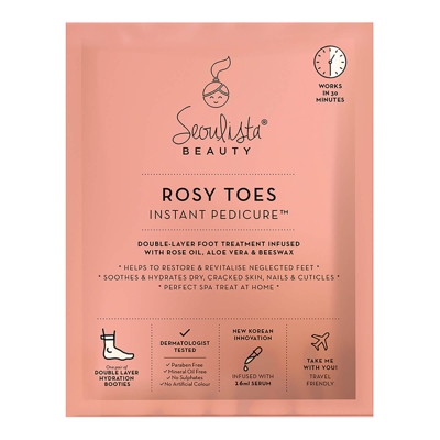 Masque pour les Pieds Rosy Toes Instant Pedicure™ Seoulista BEAUTY