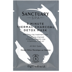 Sanctuary Spa 5 Minute Thermal Charcoal Detox Mask Sachet 15g precio