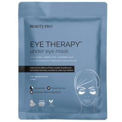 Masque Traitement au Collagène et à l'Extrait de Thé Vert pour le Contour des Yeux Eye Therapy™ BeautyPro – 3 applications características