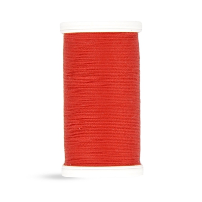 Bobine fil 100 m 100% polyester rouge