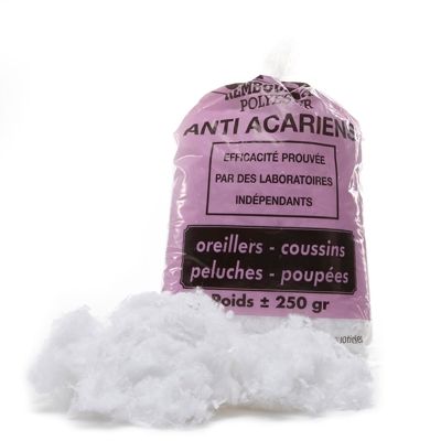 Sachet de rembourrage anti-acarien 250 g