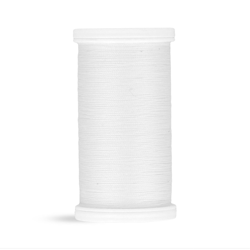 Bobine fil 100 m 100% polyester blanc precio