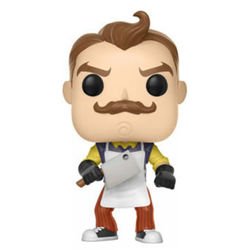 THE NEIGHBOR AVEC TABLIER ET HACHE / HELLO NEIGHBOR / FIGURINE FUNKO POP / EXCLUSIVE precio