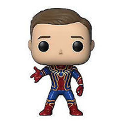 IRON SPIDER UNMASKED / AVENGERS INFINITY WAR / FIGURINE FUNKO POP / EXCLUSIVE características