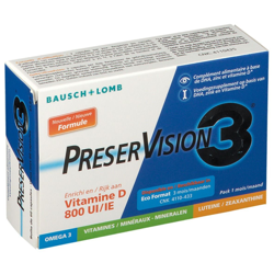 PreserVision 3 + Vitamine D3 características