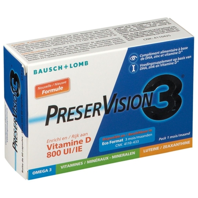 PreserVision 3 + Vitamine D3