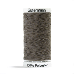 Bobine de fil polyester Gütermann - Gris - Noir precio