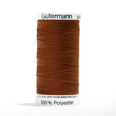Bobine de fil polyester Gütermann - Beige - Marron