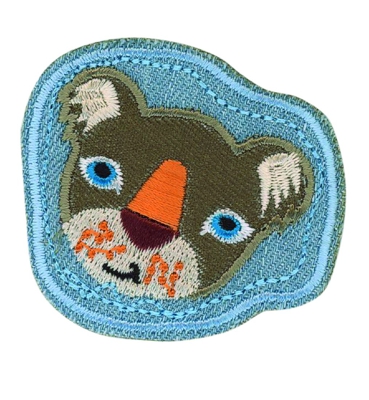 Écusson panda jeans