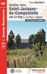 Sentier vers Saint-Jacques de Compostelle via Le Puy et Le Puy Figéac, GR65: GR (Grande Randonnée) en oferta