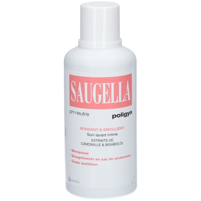 Saugella Poligyn Ligne Rose Soin Lavant Intime Doux